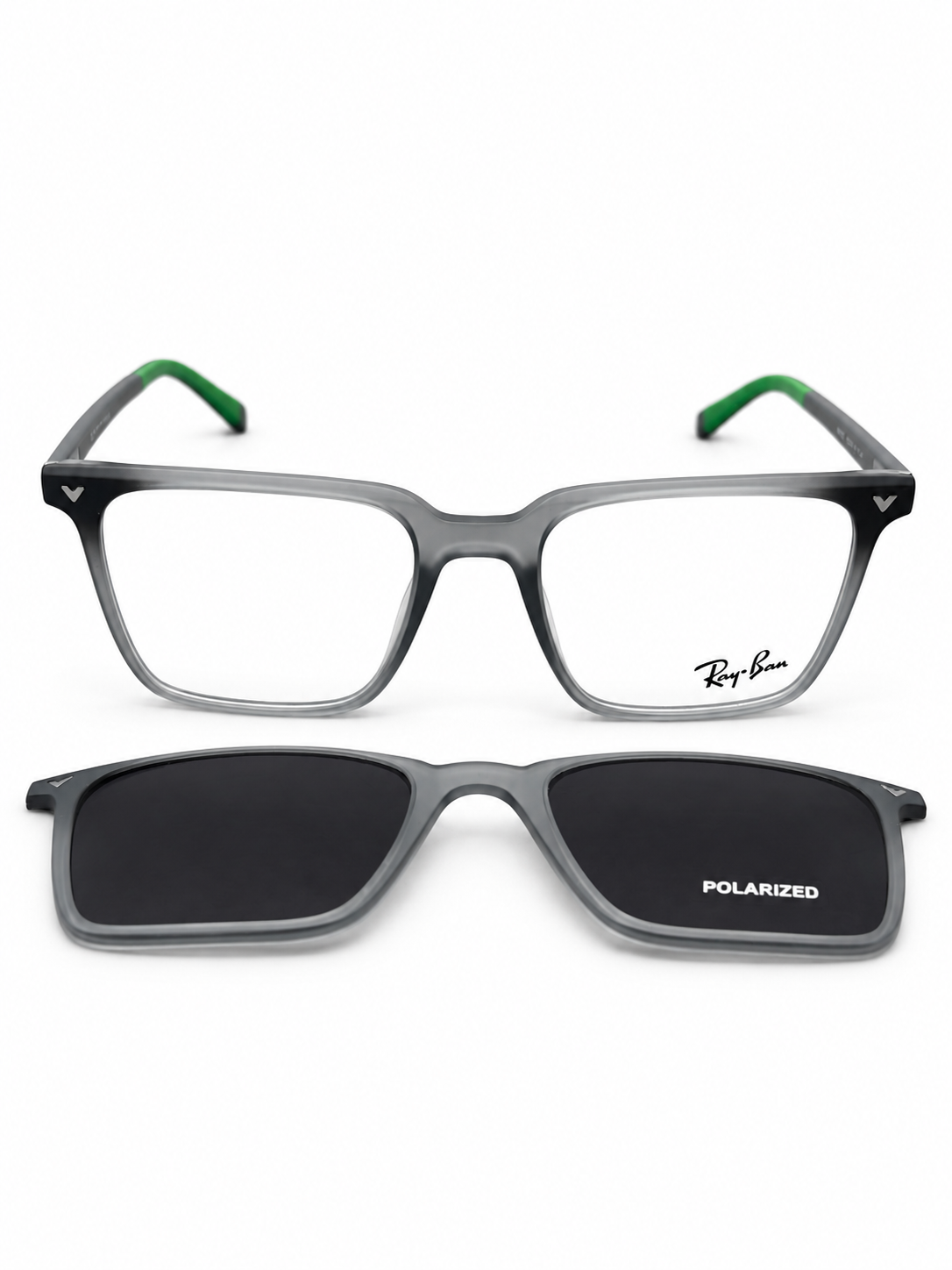 rayban TR clip polarized