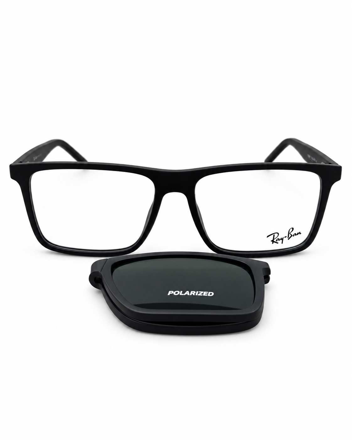 rayban clip on folding